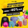 Geomix: Mindestens 40% Rabatt im Mega Under Armour Sale + 5€ Gutschein