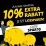 Weltspartag bei SportSpar – 10% auf das gesamte Sortiment!