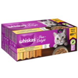 Whiskas 1+ Katzennassfutter Ragout Geflügel Auswahl in Gelee für 9,51€ (statt 14,88€) im Sparabo