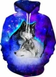 Loveternal 3D Druck Kapuzenpullover Gr.M-XXL für nur 27,16€ (statt 33,99€)