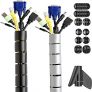 Wukong Kabelmanagement Set – Kabelschläuche+ Kabelbefestigungsclip für 8,39€ inkl. Prime-Versand
