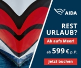 Resturlaub mit AIDA z.B. 7 Tage Kanaren schon ab 599€ p.P.