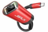 JSAUX USB C Ethernet Adapter Typ C auf RJ45 Gigabit LAN für 9,65€
