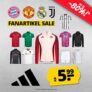 SportSpar: Adidas Fanartikel Sale mit bis zu 80% Rabatt + 15% Extra-Rabatt