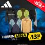 Adidas Herren Mega Sale bei SportSpar mit bis zu 75% Rabatt