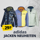 Adidas Sale mit bis zu 80% Rabatt bei SportSpar – z.B. tolle Jacken-Deals und Schuhe