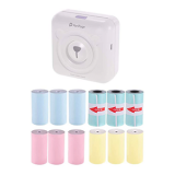 Aibecy PeriPage Mini Thermodrucker + 9x Thermopapier + 3x Klebepapier für nur 34,99€