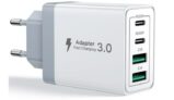 Aioneus 4-Port USB-A und USB-C Ladegerät für nur 10,98€