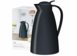 ALFI ECO 1,0l black, Isolierkanne mit Hartglaseinsatz für 9,99€