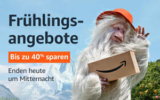 Letzte Chance: Bis zu 40% Rabatt bei den Amazon Frühlingsangeboten