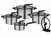 Schnell sein: GSW Kochtopf-Set Apart (9-teilig, Edelstahl, mit Thermo-Kapselboden) für nur 94,94 Euro inkl. Versand