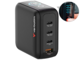Verbatim Mini-Ladegerät mit GaN und Display | 140 W für nur 50,90€