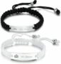 Geflochtene XUANPAI Paar Armbänder für nur 4,67€