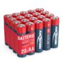 20er Pack ANSMANN AA Alkalibatterien für 4,49€