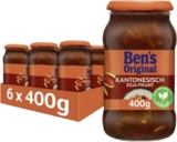 6x 400g BEN’S ORIGINAL Sauce Kantonesisch Soja Pikant für nur 9,20€ (statt 13€)