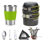 Odoland Camping Geschirr Set 10-teilig für nur 21,27€ bei Amazon
