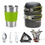 Odoland Camping Geschirr Set 10-teilig für nur 21,27€ bei Amazon