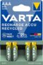 SPARABO-DEAL: VARTA wiederaufladbare AAA-Batterien 4er-Pack für nur 5,60€ bei Amazon