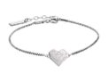 LIEBESKIND Damen Armband Herz Silber für nur 17,75€ bei Amazon