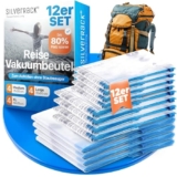 SilverRack Vakuumbeutel Set für Reisen ab 14,98€ bei Amazon