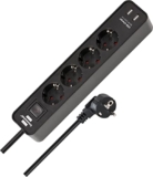 Brennenstuhl Ecolor 4-Fach Steckdosenleiste mit USB für 10,70€ bei Amazon