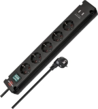 Brennenstuhl 5-Fach Steckdosenleiste mit USB für nur 14,83€ bei Amazon