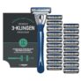 Schnäppchen by Amazon: Herren Rasierer mit 3 Klingen & 19 Ersatzklingen für 12,75€
