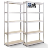 Arebos 2er Set Schwerlastregal 180x90x40 für 37,90€ bei Amazon