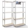 Arebos 2er Set Schwerlastregal 180x90x40 für 36,90€