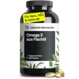 365 Stück Natural elements Omega 3 Fischölkapseln für nur 22,49€