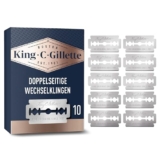 King C. Gillette Rasierklingen Herren 10er Pack für nur 2,50€ bei Amazon im Spar-Abo
