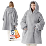 Hoody-Decke Kuschelpullover für Erwachsene von BEDSURE nur 12,99€ bei Amazon