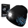 Hinshark Beanie Mütze mit Bluetooth & LED für 8,49€- Perfektes Geschenk für Outdoor-Fans