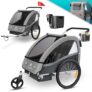 KESSER Kinderfahrradanhänger Sport-RX 2in1 für 123,80€ bei Amazon
