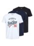3er Pack Jack & Jones Herren T-Shirts XL für nur 16,82€ bei Amazon