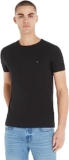 Tommy Hilfiger Herren T-Shirt Slim Fit in Schwarz für nur 16,95€ bei Amazon
