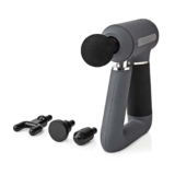 Kostenlose Sport-Massagepistole bei Amazon: Batteriebetrieben mit 6 Massagemodi in Grau