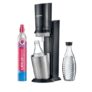 SodaStream CRYSTAL 3.0 Titan mit 2 Glasflaschen für 89,99€ (statt 119€)