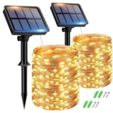 bftarm Solar Lichterkette 30m für 9,79€ bei Amazon
