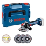 Bosch Professional 18V Winkelschleifer Set mit X-LOCK für 134,99€