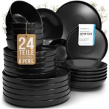 Steingut Geschirrset Manhattan für 6 Personen 24tlg Testsieger nur 79,95€ bei Amazon