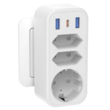 6 in 1 Mehrfachstecker mit USB C für nur 11,62€
