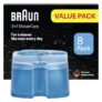 Braun 3-in-1 ShaverCare Reinigungskartuschen 8er Pack für 33,24€ bei Amazon im Spar-Abo