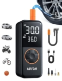 AstroAI Elektrische Luftpumpe Fahrrad mit 6600 mAh Akku für nur 33,99€ bei Amazon