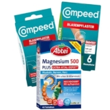Abtei & Compeed Essentials Trio für 10,11€ bei Amazon – Perfekt für Sportler