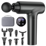 Massagepistole mit 20 Geschwindigkeiten und 9 Köpfen für nur 23,99€