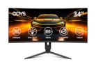 ODYS Gaming Monitor XP34 PRO-X 34 Zoll Curved 180Hz jetzt für 229,99€ bei Amazon