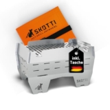 SKOTTI klappbar Mini Holzkohlegrill für nur 67,15€ (statt 76€)