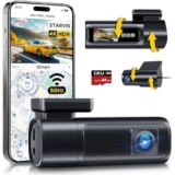 GKU 4K Dashcam mit GPS und 64GB SD-Karte für 69,58€
