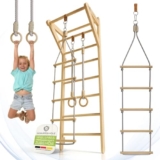 Juskys Sprossenwand für Kinder mit Klimmzugstange nur 99,98€ bei Amazon